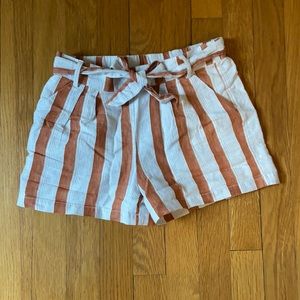 Girls linen shorts
